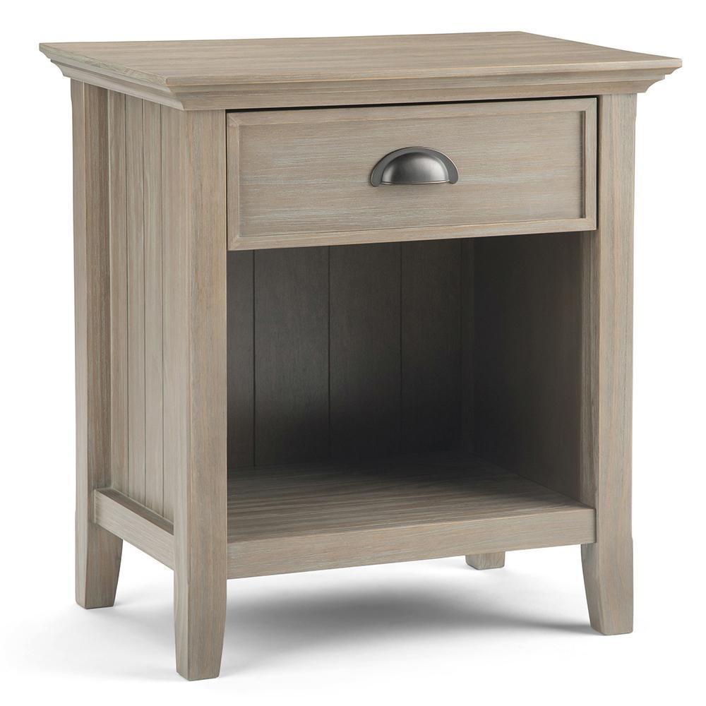 Distressed Grey | Acadian Bedside Table