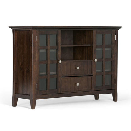 Brunette Brown | Acadian Tall TV Stand