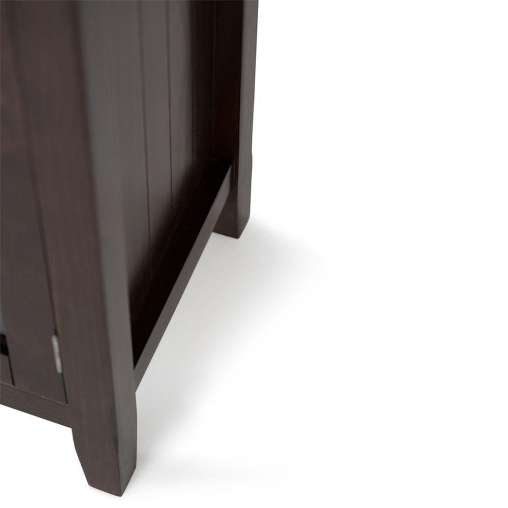 Brunette Brown | Acadian Tall TV Stand