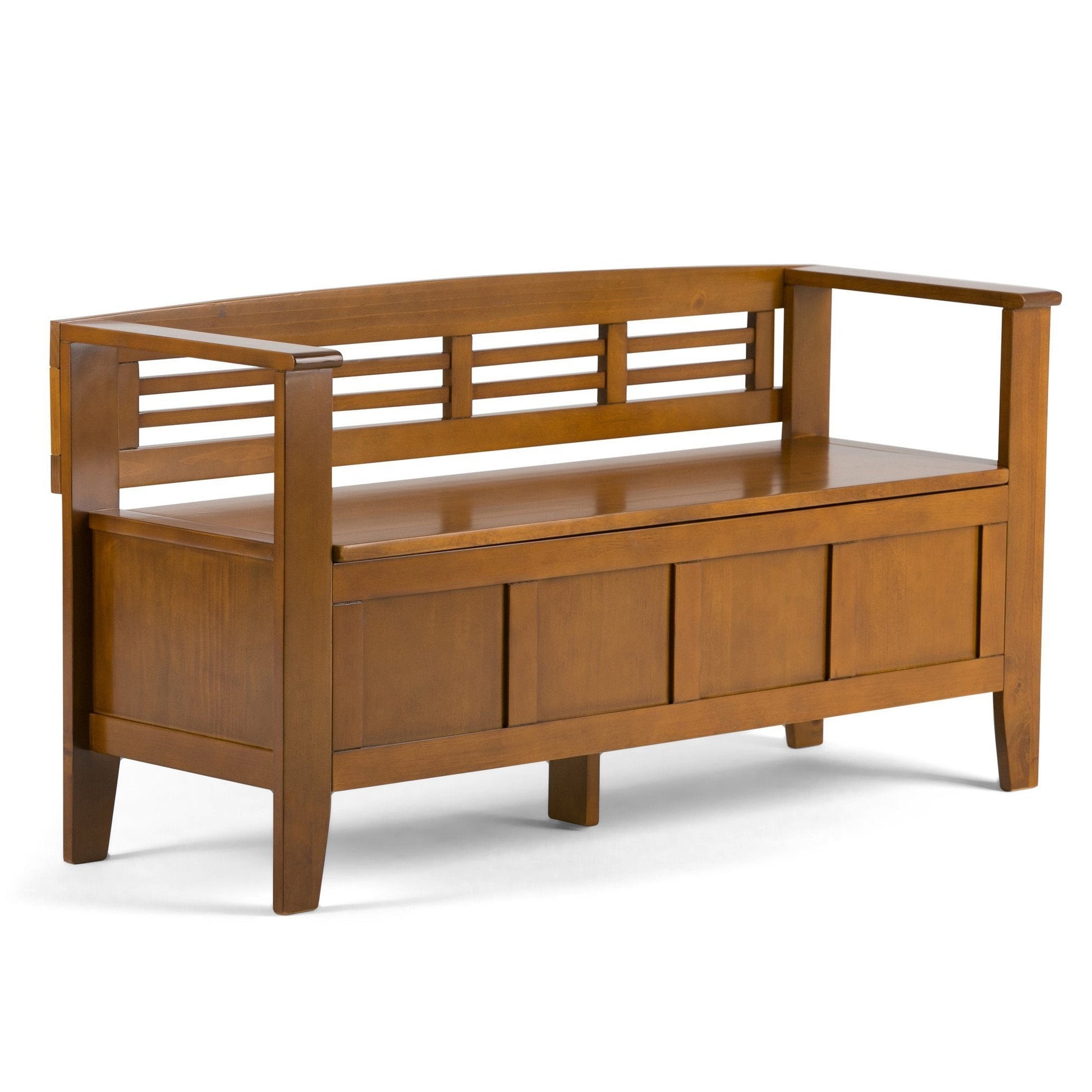 Light Avalon Brown | Adams Entryway Bench