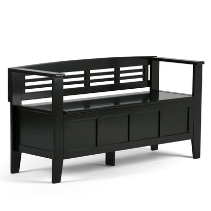 Black | Adams Entryway Bench