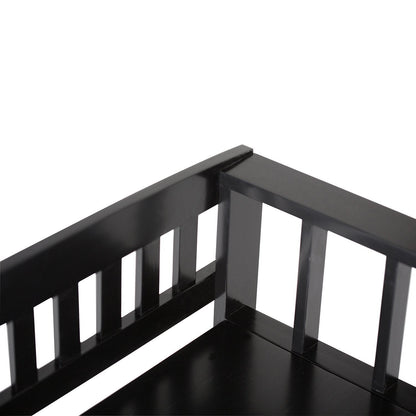 Black | Acadian Entryway Bench