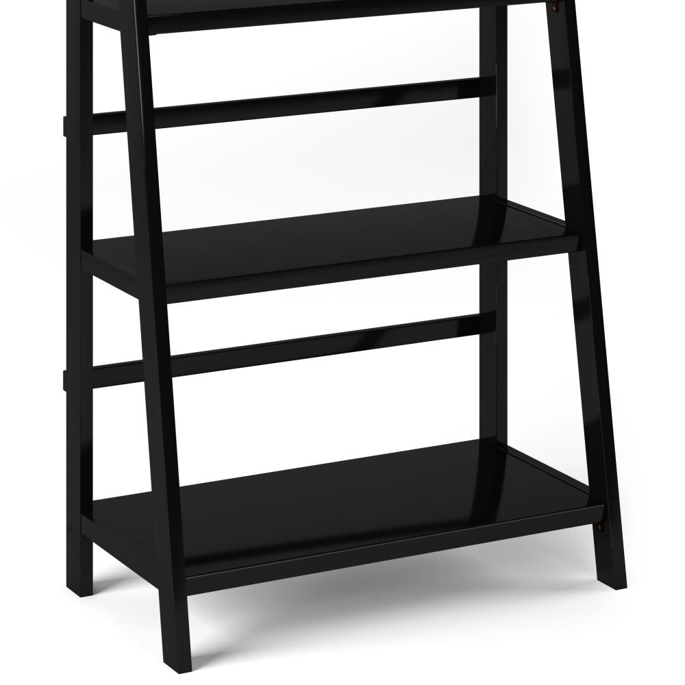 Black | Acadian 72 x 30 inch Bookcase