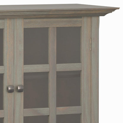 Distressed Grey | Acadian Medium Storage Cabinet