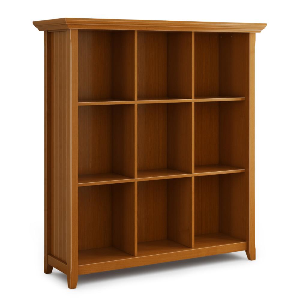 Light Golden Brown | Acadian Nine Cube Bookcase & Storage Unit