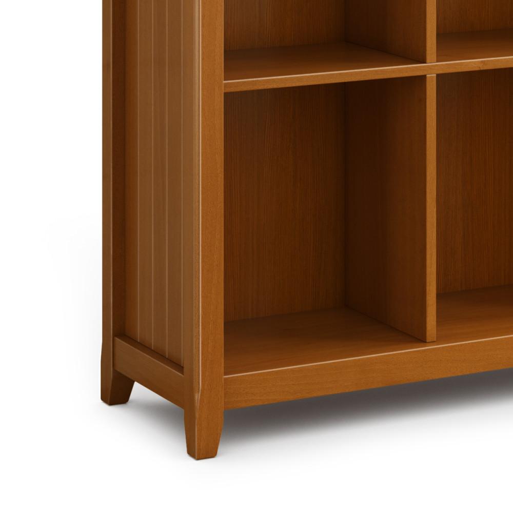 Light Golden Brown | Acadian Nine Cube Bookcase & Storage Unit