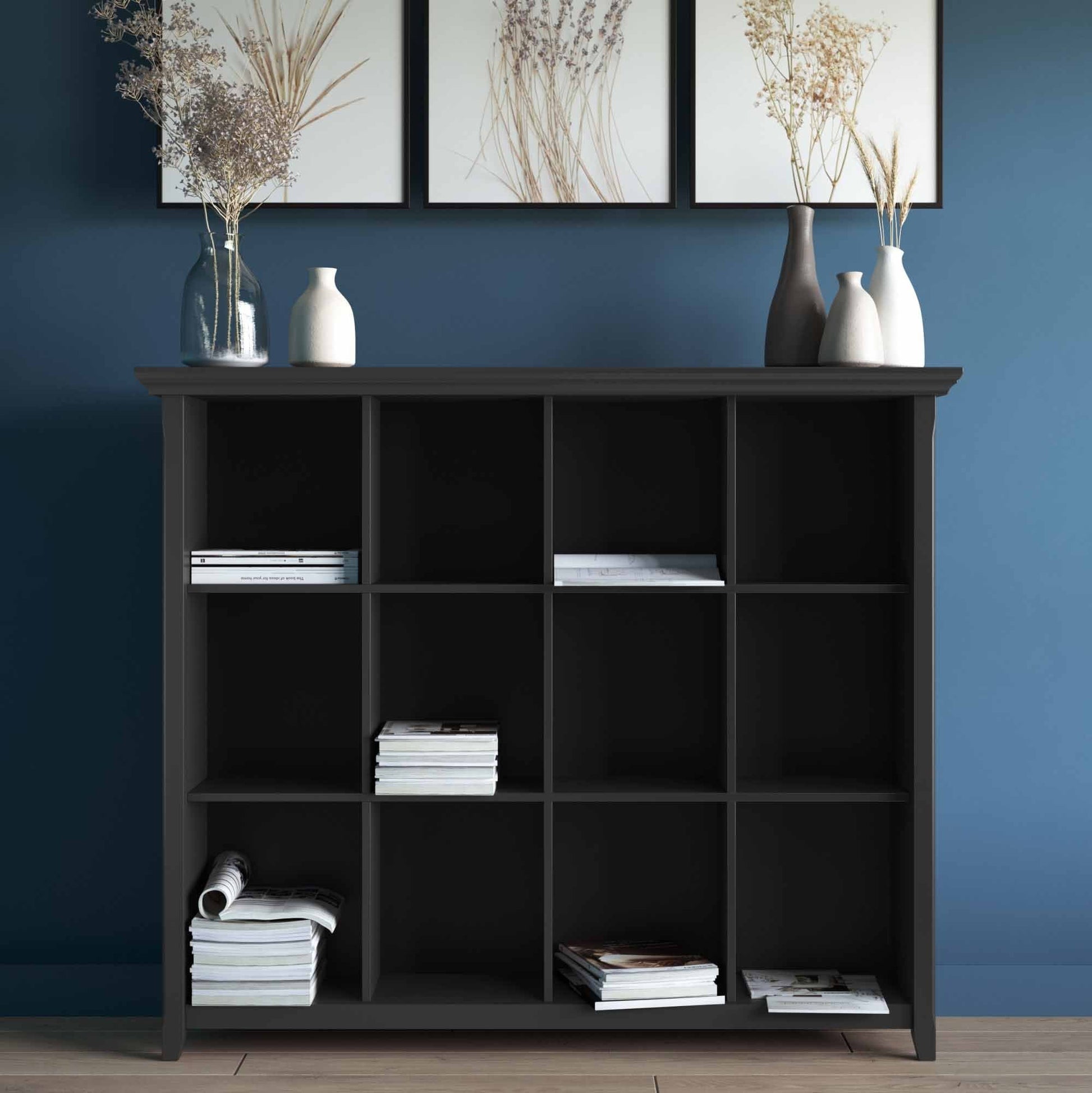 Black | Acadian 12 Cube Storage