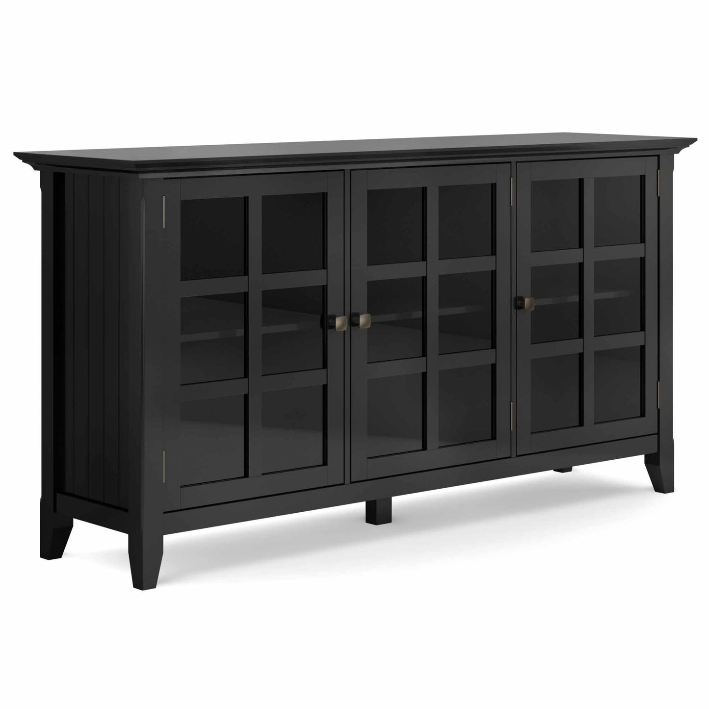 Black | Acadian Wide Storage Cabinet