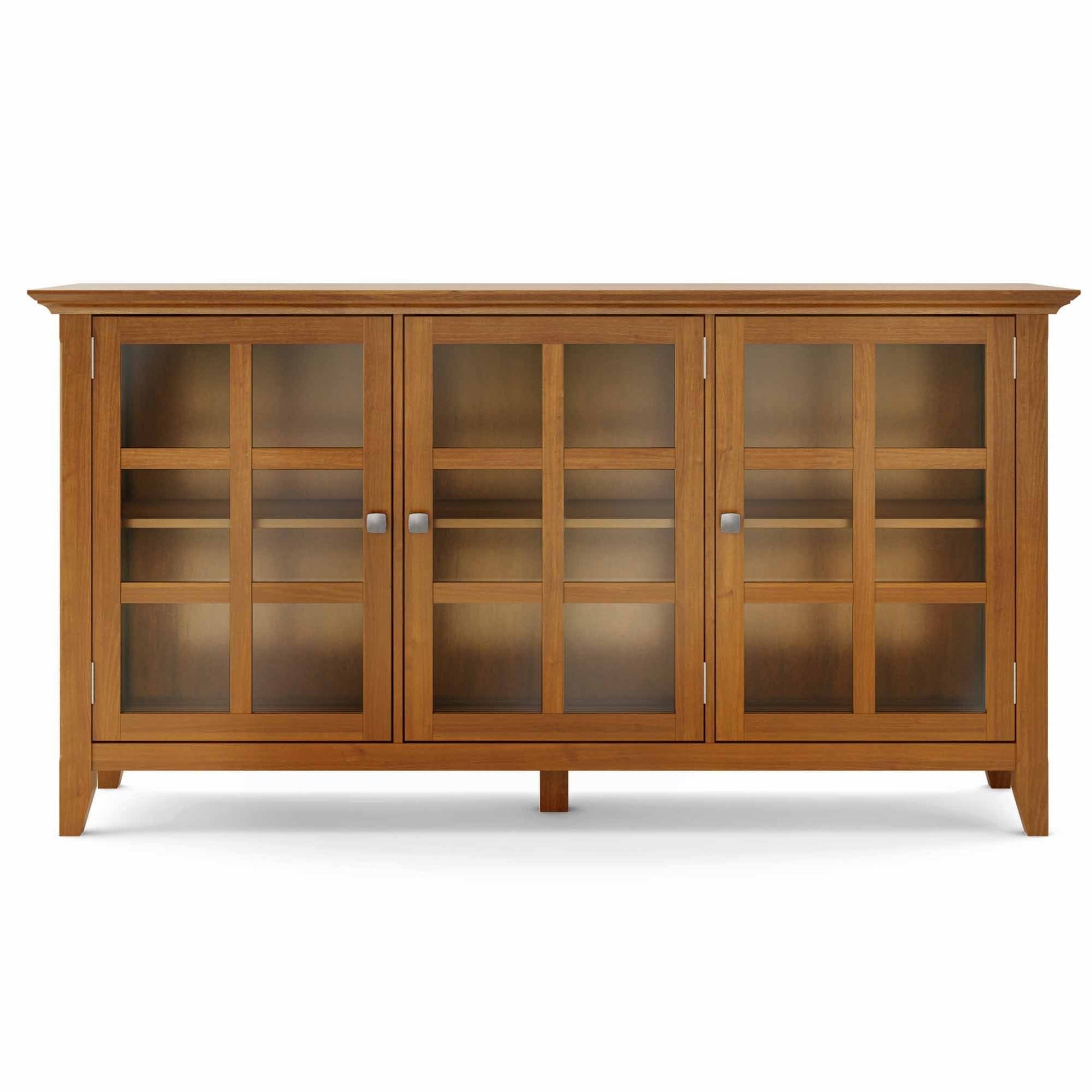 Light Golden Brown | Acadian Wide Storage Cabinet