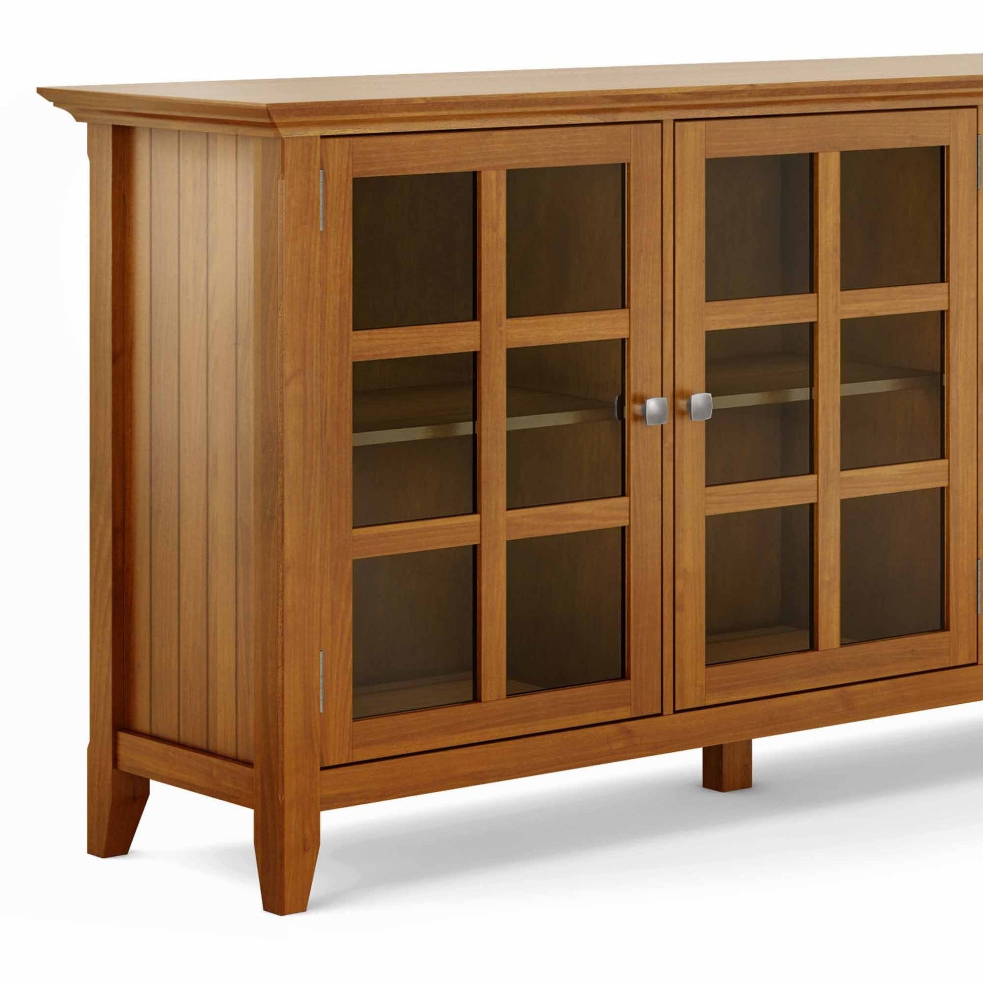 Light Golden Brown | Acadian Wide Storage Cabinet