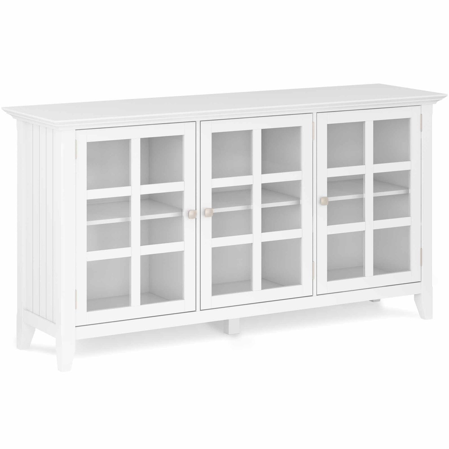 White | Acadian Wide Storage Cabinet