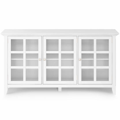 White | Acadian Wide Storage Cabinet