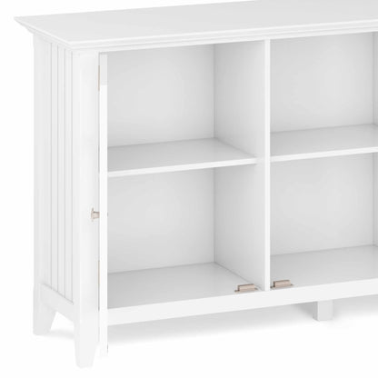 White | Acadian Wide Storage Cabinet