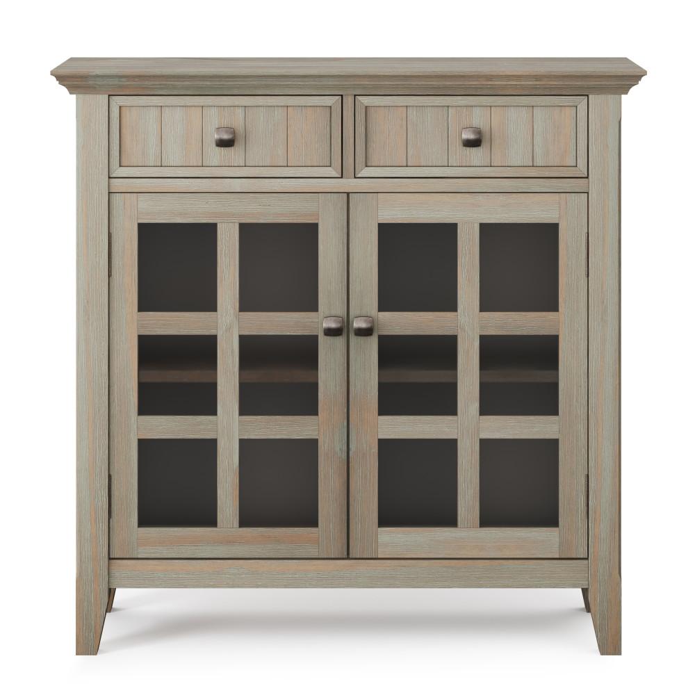 Distressed Grey | Acadian Entryway Storage Cabinet