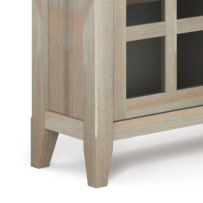 Distressed Grey | Acadian Entryway Storage Cabinet