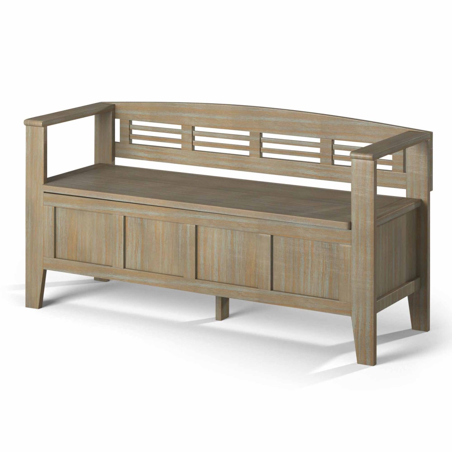 Distressed Grey | Adams Entryway Bench