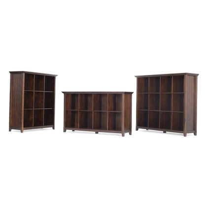 Brunette Brown | Acadian Nine Cube Bookcase & Storage Unit