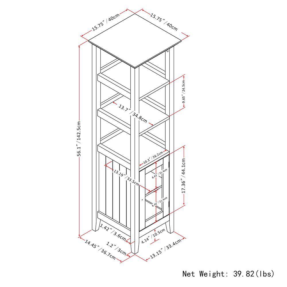 Acadian Bath Storage Tower