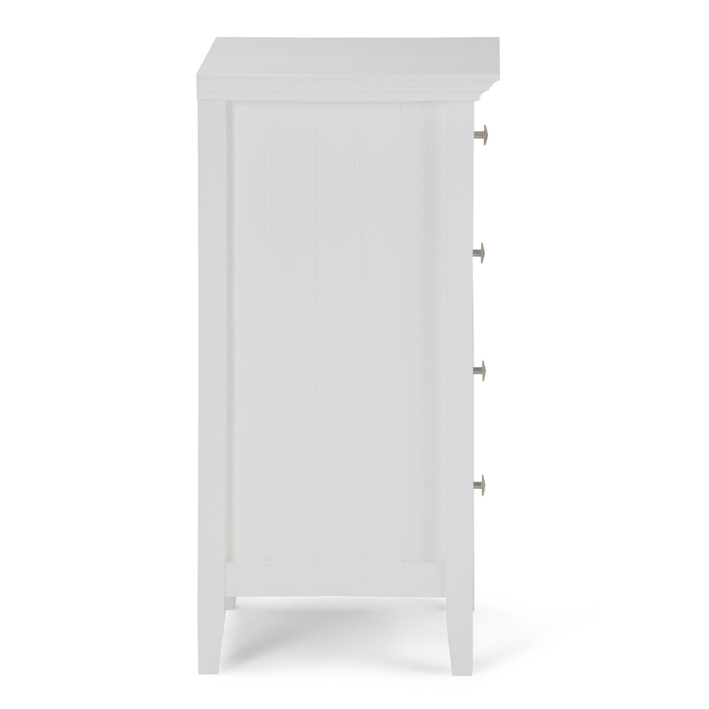 Pure White | Acadian Four Drawer Floor Cabinet