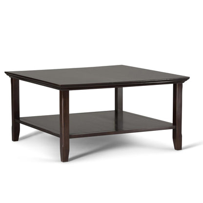 Brunette Brown | Acadian Square Coffee Table