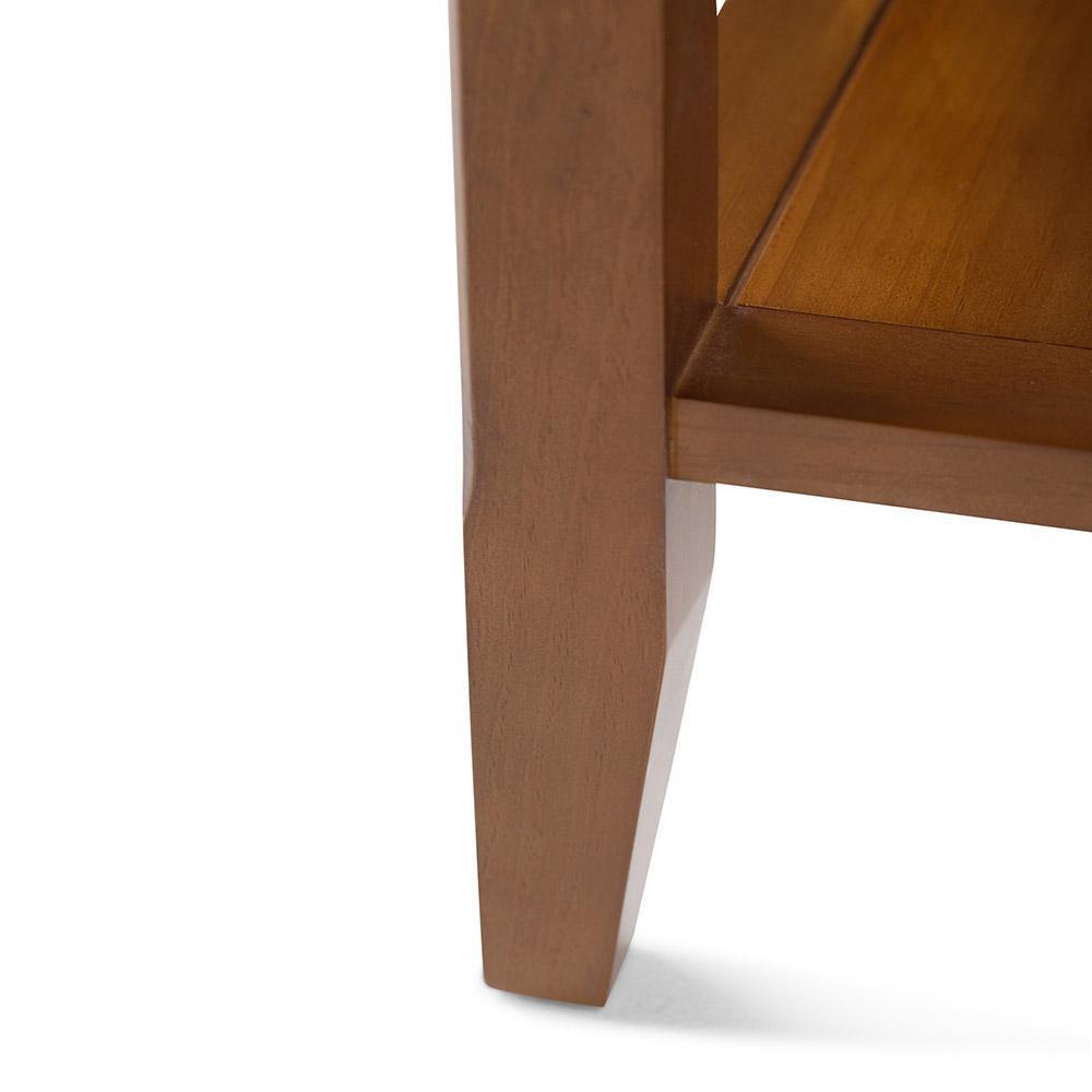 Light Golden Brown | Acadian End Side Table