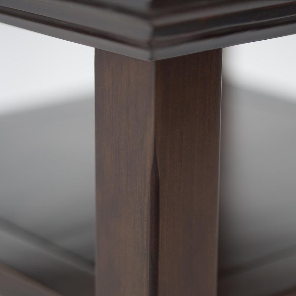 Brunette Brown | Acadian Narrow Side Table