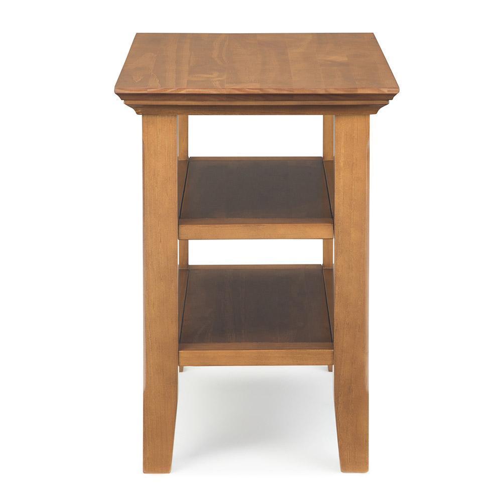 Light Golden Brown | Acadian Narrow Side Table