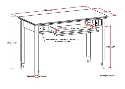 Brunette Brown | Acadian Desk