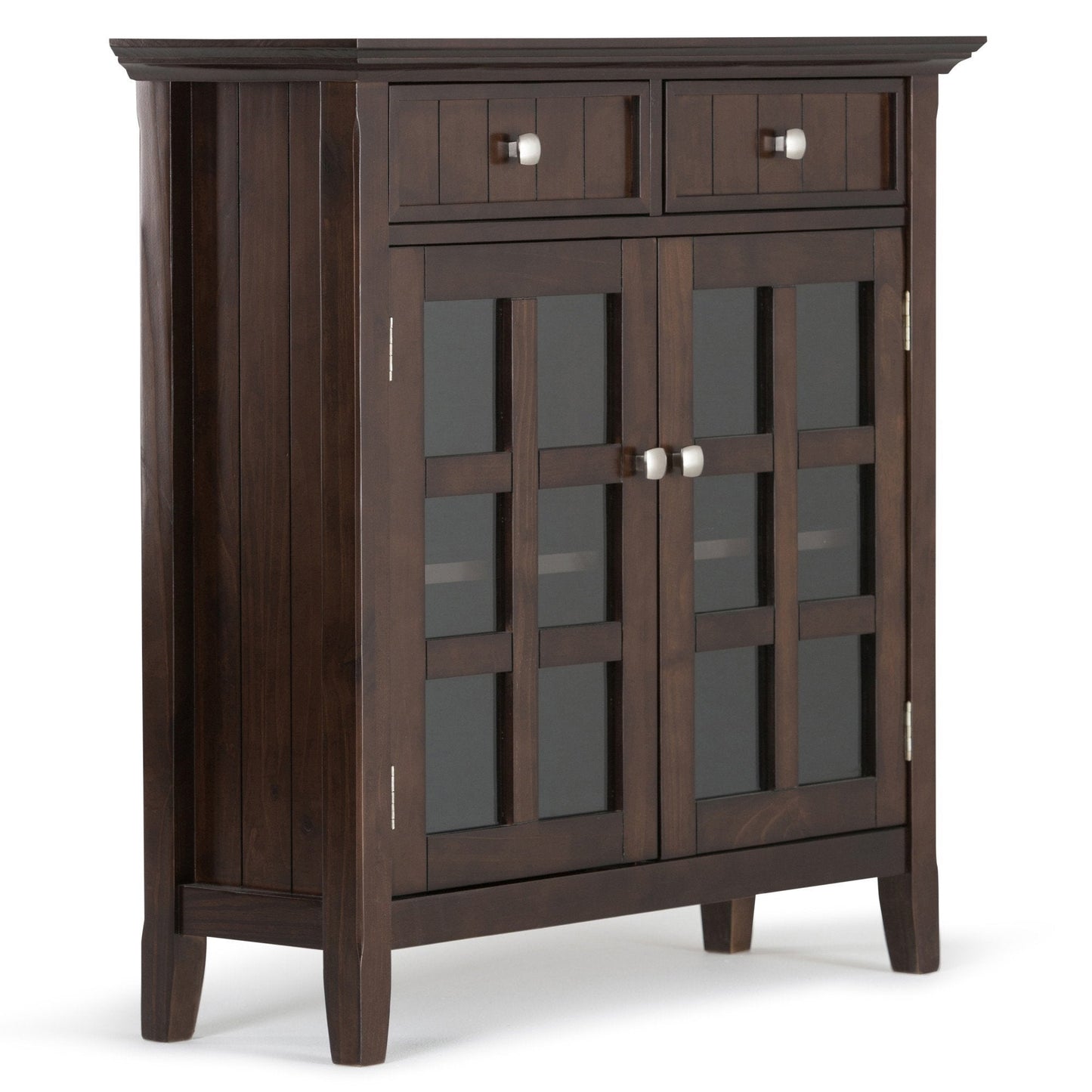 Brunette Brown | Acadian Entryway Storage Cabinet