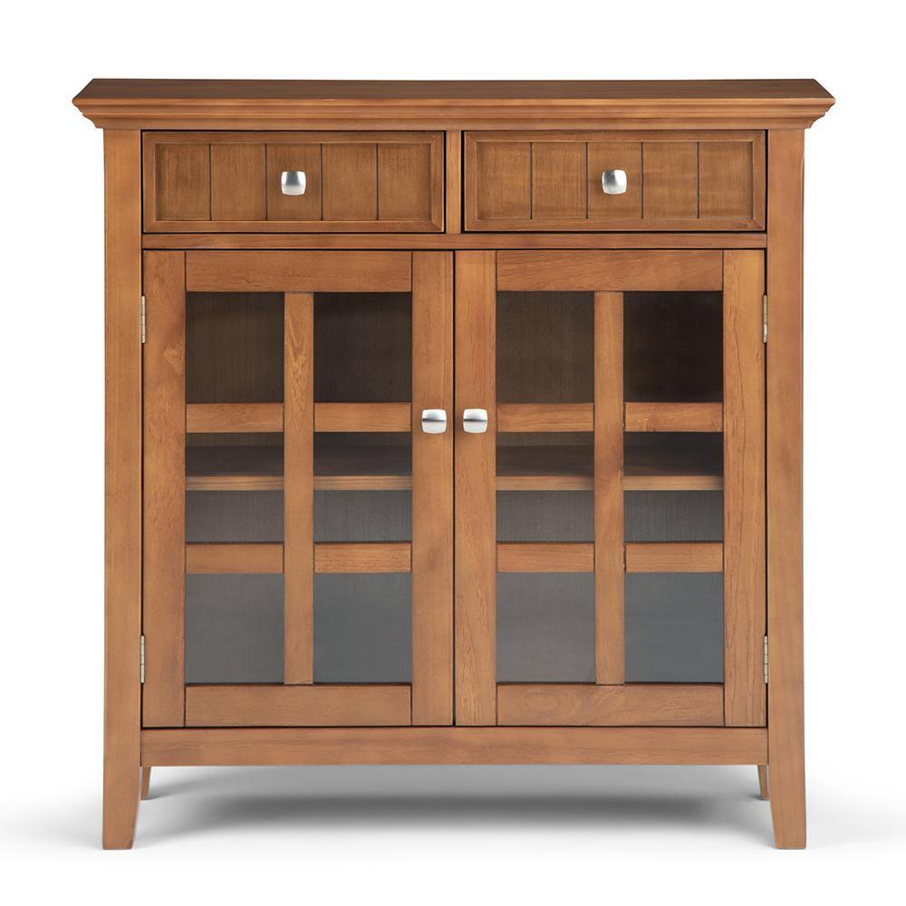 Light Golden Brown | Acadian Entryway Storage Cabinet