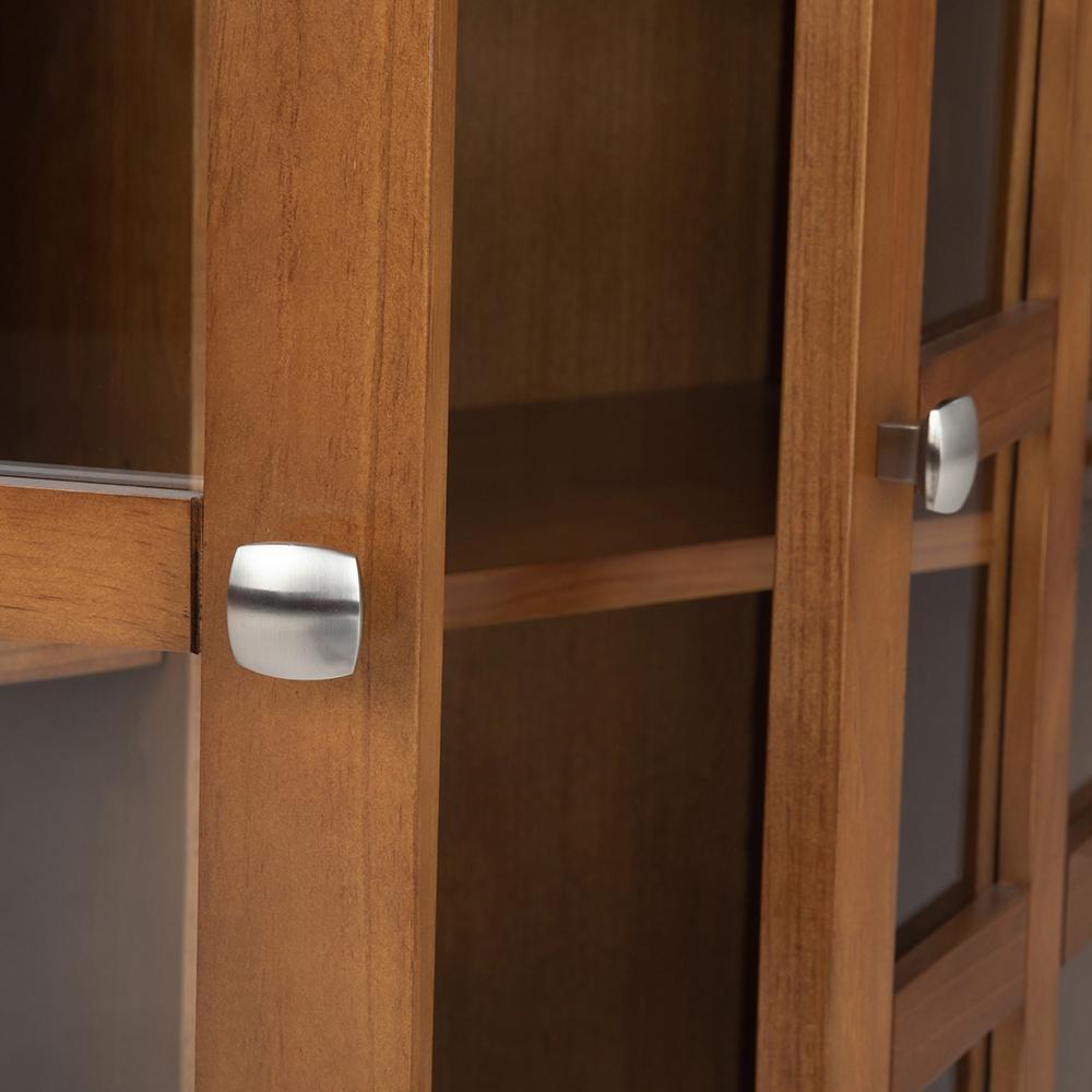 Light Golden Brown | Acadian Entryway Storage Cabinet