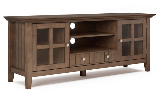 Rustic Natural Aged Brown | Acadian 60 inch TV Stand