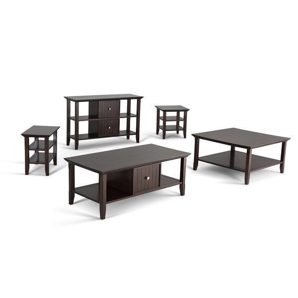 Brunette Brown | Acadian Console Sofa Table