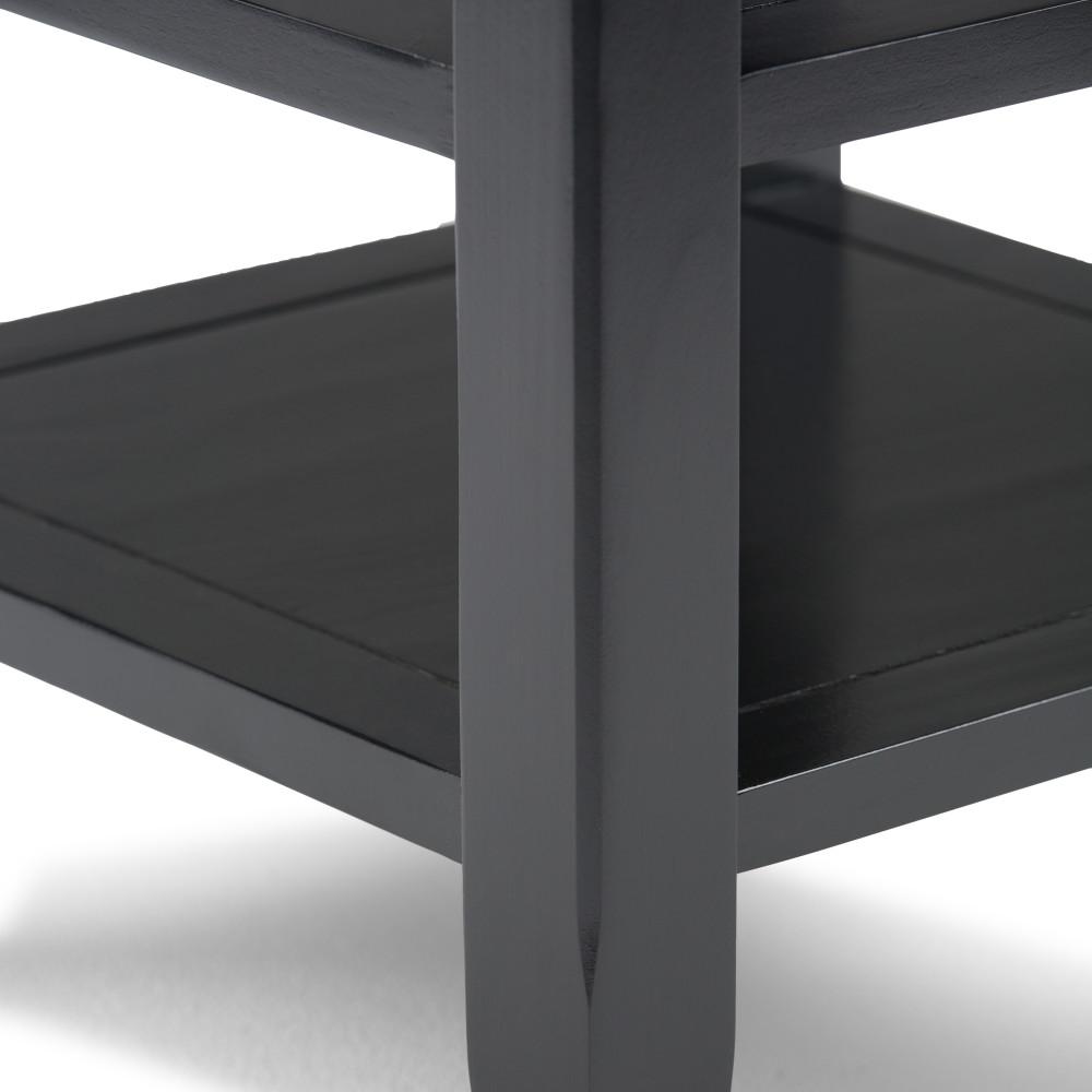 Black | Acadian End Side Table