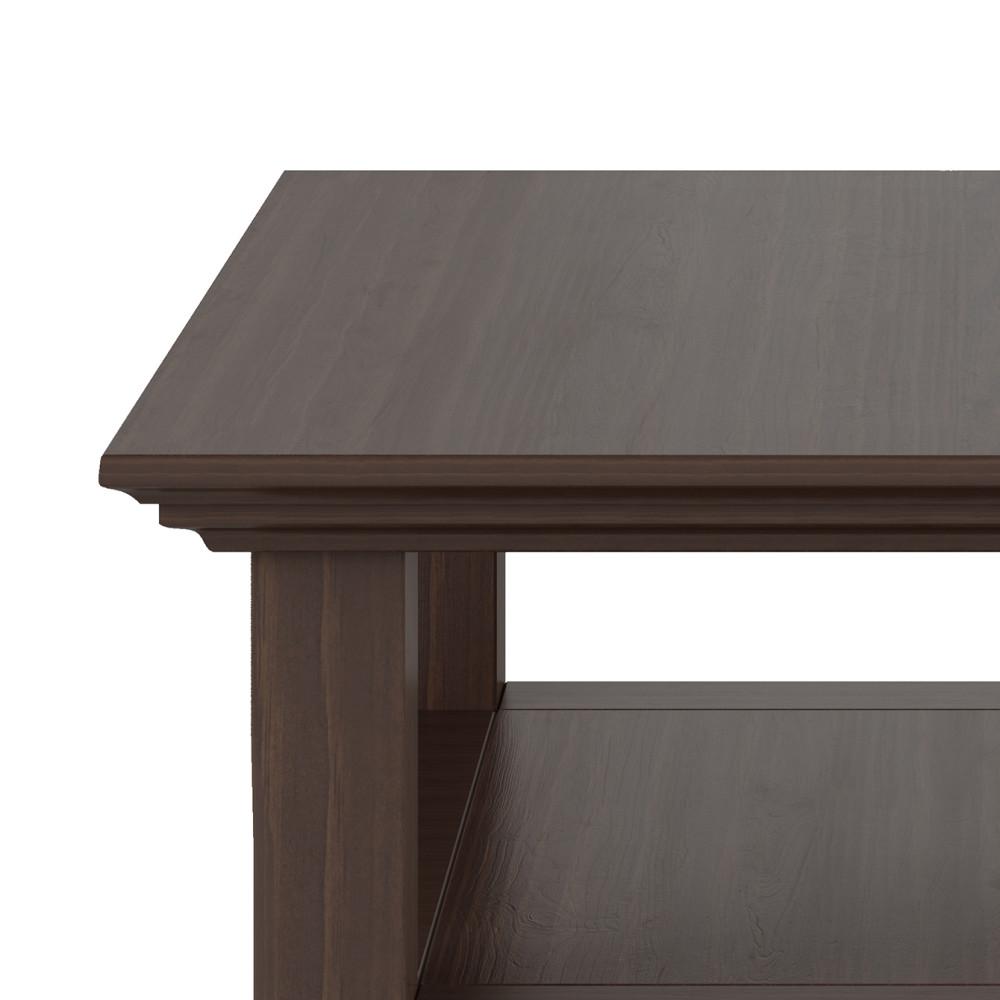 Warm Walnut Brown | Acadian End Side Table