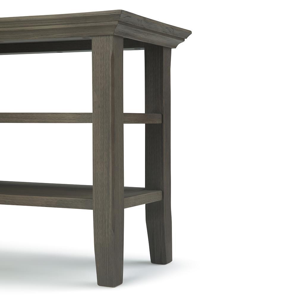 Farmhouse Grey | Acadian Narrow Side Table