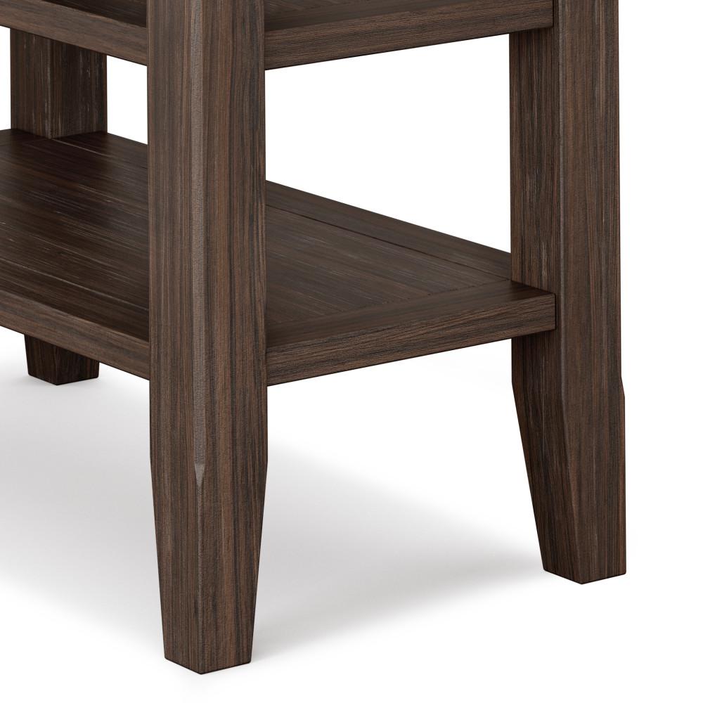 Farmhouse Brown | Acadian Narrow Side Table