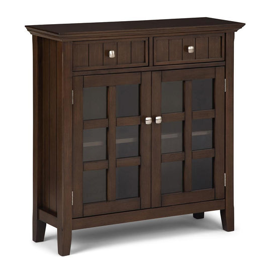 Natural Aged Brown | Acadian Entryway Storage Cabinet