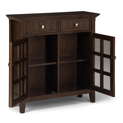 Natural Aged Brown | Acadian Entryway Storage Cabinet