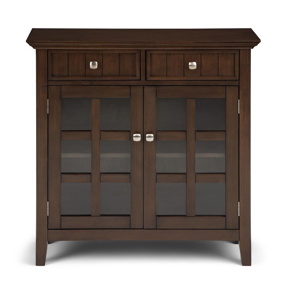 Natural Aged Brown | Acadian Entryway Storage Cabinet